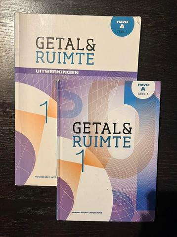 Getal en ruimte havo wiskunde A deel 1,2,3 en uitwerkingen beschikbaar voor biedingen