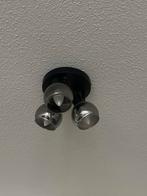 Plafondlamp Smoke Glas + Lichtbron, Ophalen of Verzenden, Zo goed als nieuw, Glas