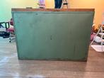 Vintage industriële werkbank / balie – uniek meubelstuk, Antiek en Kunst, Antiek | Meubels | Kasten, Ophalen