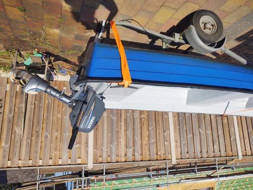 Boot met trailer, boot, sloep, vissersboot, Hobby en Vrije tijd, Overige Hobby en Vrije tijd, Gebruikt, Ophalen
