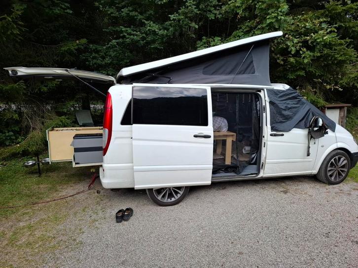 Mercedes-Benz Vito V6, Caravans en Kamperen, Campers, Particulier, Buscamper of Camperbus, Mercedes-Benz, Ophalen