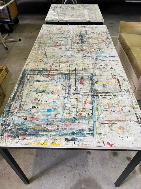 2 x Bijzondere en Creatieve Hobbytafel Knutseltafel Workshop, Hobby en Vrije tijd, Overige Hobby en Vrije tijd, Gebruikt, Ophalen