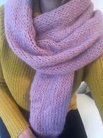 AGGEL roze grof gebreid dikke lange sjaal alpaka mohair, Kleding | Dames, Mutsen, Sjaals en Handschoenen, AGGEL, Maat 46/48 (XL) of groter