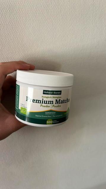Holland & Barett Premium Matcha poeder 100 gram beschikbaar voor biedingen