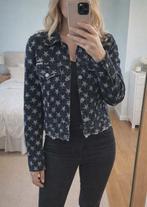 Nieuw desstresed look spijkerjas van Guess maat S, Guess, Zwart, Nieuw, Ophalen of Verzenden