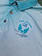 Pme Legend Pall Mall polo shirt Turquoise Maat XXL, Blauw, Shirt, Ophalen of Verzenden, Zo goed als nieuw