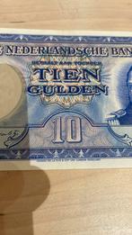 Bankbiljet tien gulden, Postzegels en Munten, Bankbiljetten | Nederland, Ophalen of Verzenden, 10 gulden