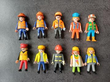 Playmobil poppetjes, beroepen/divers, 10 stuks beschikbaar voor biedingen