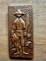 Vintage/antiek?? koperen wanddecoratie, Antiek en Kunst, Ophalen of Verzenden