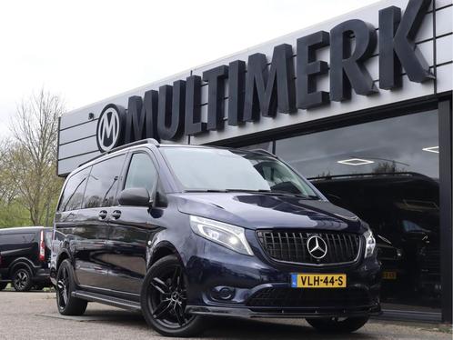 Mercedes-Benz Vito 165PK LANG LUXE DUBBELE CABINE 2X SCHUIFD, Auto's, Bestelauto's, Bedrijf, Te koop, ABS, Airbags, Airconditioning