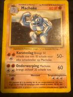 Machoke 34/102 - Base Set Pokémonkaart, Ophalen of Verzenden, Gebruikt, Losse kaart