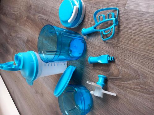 tupperware hakmolen, mini & mediumchopper, garde, mengbeker, Huis en Inrichting, Keuken | Tupperware, Nieuw, Overige typen, Blauw
