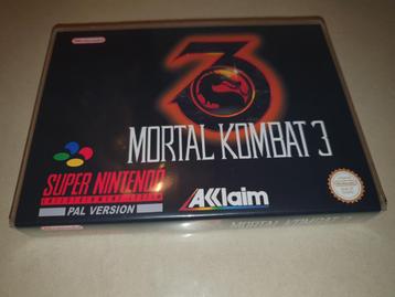 Mortal Kombat 3 SNES Game Case beschikbaar voor biedingen