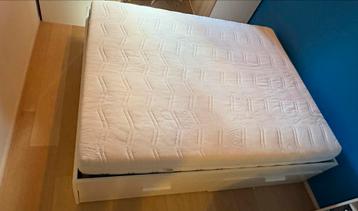 Bedframe met opbergruimte + lattenbodems (zonder matras) - afbeelding 6