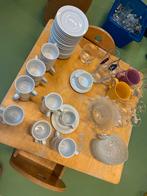 Servies: Kopjes, Schotels & Glazen, Huis en Inrichting, Keuken | Servies, Ophalen, Gebruikt, Glas, Effen