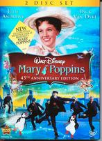 Mary Poppins 45th Anniversary Edition - 2 Disc DVD, Alle leeftijden, Ophalen of Verzenden, Zo goed als nieuw, Boxset
