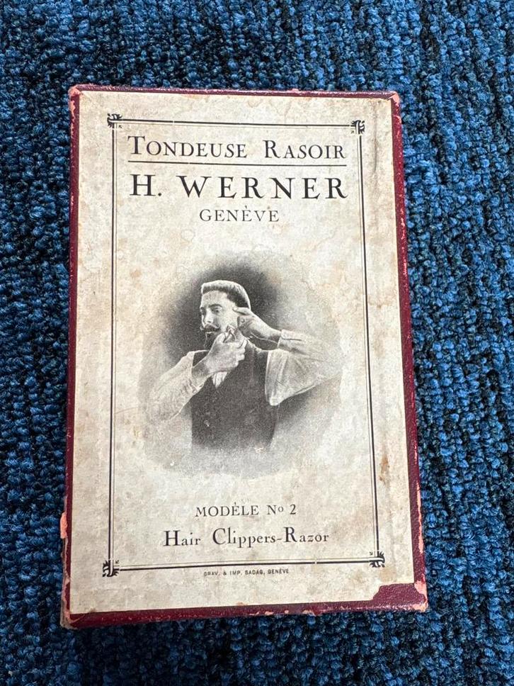 Antieke H. Werner Tondeuse Rasoir, Antiek en Kunst, Antiek | Gereedschap en Instrumenten, Ophalen