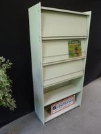 Stalen kast Ahrend "de Cirkel" + kleppen voor LP's / folders, Gebruikt, Onbekend, Ophalen of Verzenden, Ahrend
