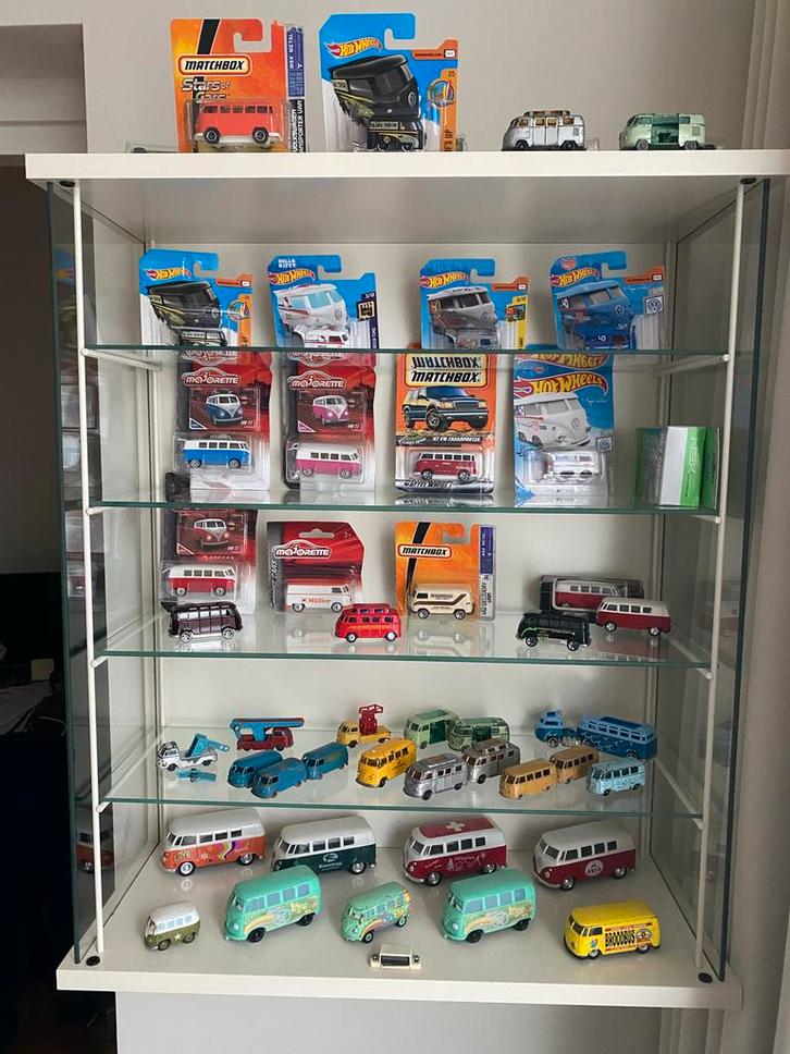 Volkswagen T1 en Kevers verzameling, Hobby en Vrije tijd, Modelbouw | Auto's en Voertuigen, Gebruikt, Auto, 1:50 of kleiner, Overige merken