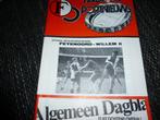 programma boekjes Feyenoord-Willem 2 uit en thuis, Verzenden, Zo goed als nieuw, Feyenoord