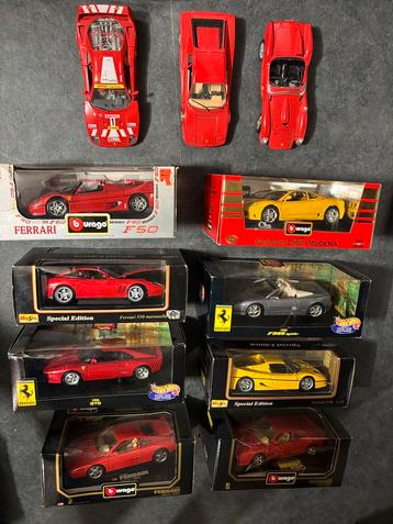 Ferrari modelauto’s 1:18 beschikbaar voor biedingen
