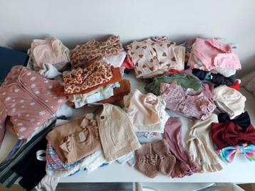 Baby kleding pakket meisjes maat 50/56/62/68 beschikbaar voor biedingen