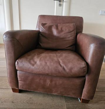 Leren Design Fauteuil - Linteloo beschikbaar voor biedingen