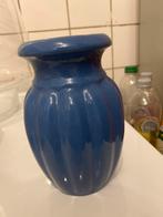 Vintage Scheurich vaas 202-15 W. Germany, Ophalen, Gebruikt, Blauw, Aardewerk of Porselein