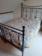IKEA Noresund bed 140x200 + lattenbodem, matras, dekbed, Ophalen, Gebruikt, Tweepersoons, 140 cm