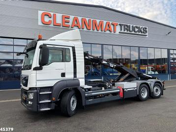 MAN TGS 26.400 Euro 6 24 Ton containersysteem (bj 2013) beschikbaar voor biedingen