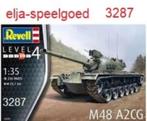 Revell 1:35 M48 A2CG Tank 3287 modelbouw Militaire Tank, Hobby en Vrije tijd, Modelbouw | Auto's en Voertuigen, 1:32 tot 1:50