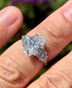 Prachtige 18K gouden ring met diamanten totaal 4.72 caraat!!, Nieuw, Ophalen of Verzenden, 17 tot 18, Met edelsteen