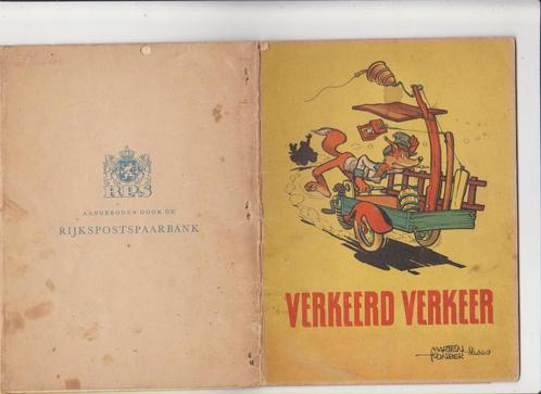 Marten Toonder, Verkeerd verkeer, Panda, Rijkspostspaarbank, Boeken, Stripboeken, Gelezen, Eén stripboek, Ophalen of Verzenden