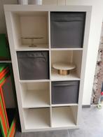 Ikea Kallax kast met 8 vakken, Huis en Inrichting, Kasten | Boekenkasten, Ophalen, Gebruikt, 25 tot 50 cm