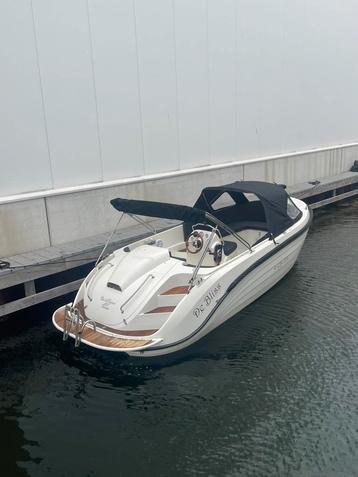 Oud Huijzer 570 tender/consoleboot met Suzuki 60 pk 4 takt beschikbaar voor biedingen