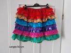Karnaval rok met ruches - one size, Overige kleuren, Ophalen of Verzenden, Zo goed als nieuw, Geen merk
