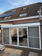 Aluminium serre met elektrische zonnewering en horren, Ophalen, Gebruikt, Serre