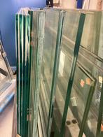 Gelaagd en gehard glas - diverse afmetingen, Gevelraam of Ruit, Minder dan 80 cm, 80 tot 120 cm, Nieuw