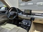 Audi A8 3.0 TDI quattro Lang Comfort Edition | Panoramadak |, Auto's, Automaat, 221 €/maand, Gebruikt, Blauw