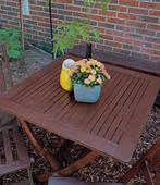 Teak Tuinset Green Garden 5p., Ophalen, Zo goed als nieuw, Teakhout