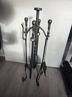 Gietijzeren Kachel Set, Huis en Inrichting, Ophalen, Gebruikt, Vrijstaande haard, Houthaard