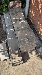 Mengelmoesje borders + tegels, Tuin en Terras, Bielzen en Borders, Ophalen, Zo goed als nieuw, Beton, Minder dan 100 cm