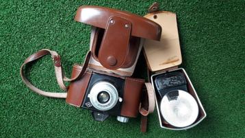 Agfa Click II Achromat met flitser beschikbaar voor biedingen