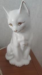 Groot beeld keramiek van kat vintage, Ophalen of Verzenden, Zo goed als nieuw, Dier