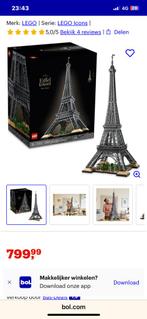 LEGO ICONS 10307 Eiffeltoren - LEGO Eiffel Tower, Ophalen of Verzenden, Nieuw