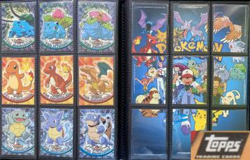 Pokemon Topps - complete sets - series 1 2 3 - chase sets beschikbaar voor biedingen