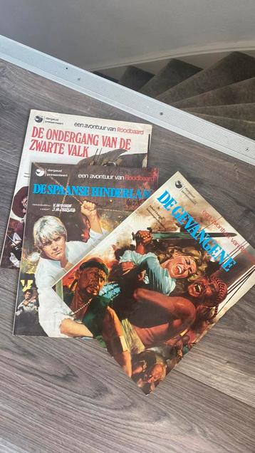 3 stripboeken roodbaard beschikbaar voor biedingen