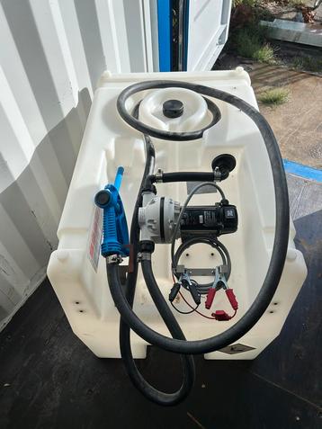 AdBlue tank 220 liter met12 Volt pomp beschikbaar voor biedingen