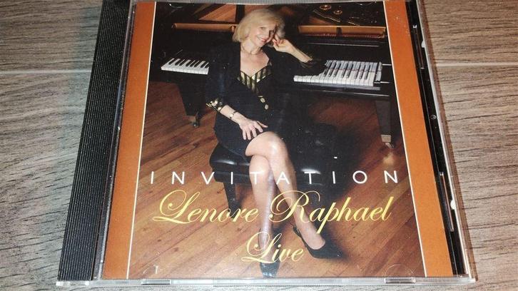 Lenore Raphael ‎- Invitation., Cd's en Dvd's, Cd's | Jazz en Blues, Zo goed als nieuw, Jazz, 1980 tot heden, Ophalen of Verzenden