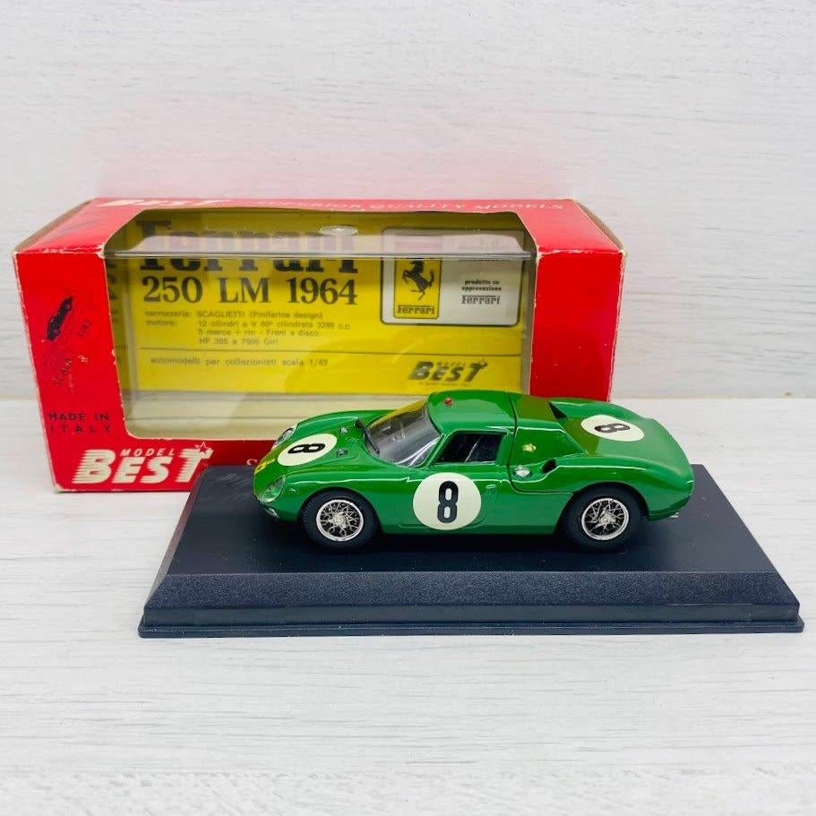 Best Model 1:43 | Ferrari 250 LM Nurburgring 1965 #8, Ophalen of Verzenden, Zo goed als nieuw, Auto, Overige merken